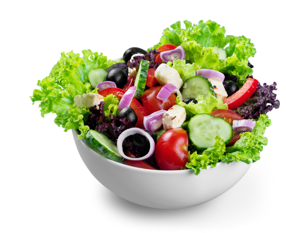 Fresh Mixed Vegetables Salad in a Bowl